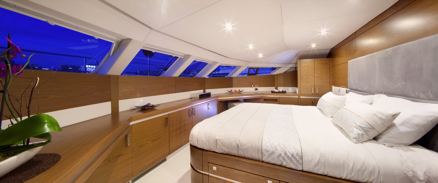 sunreef 70 power yacht for sale master cabin 240